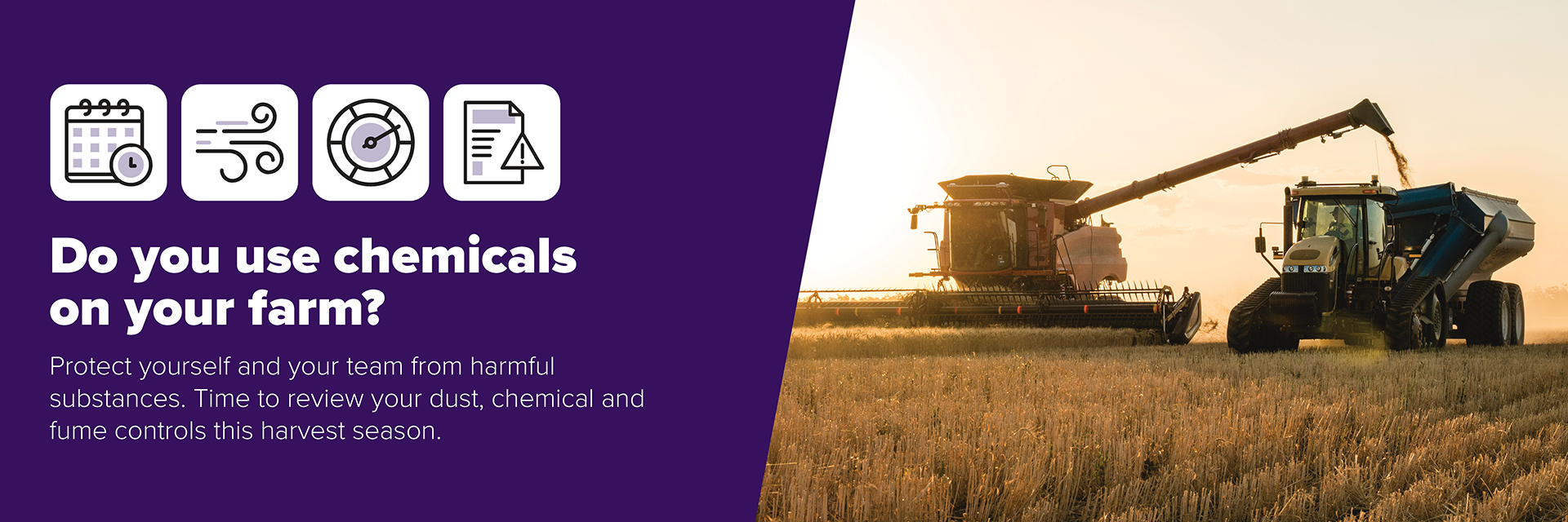 Do you use chemicals on your farm? 