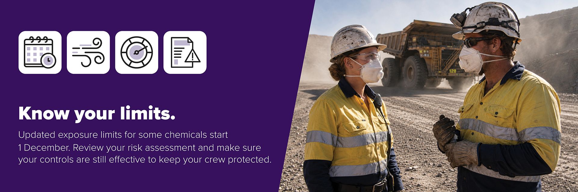 Know your limits: Time to review your dust, chemical and fume controls on site
