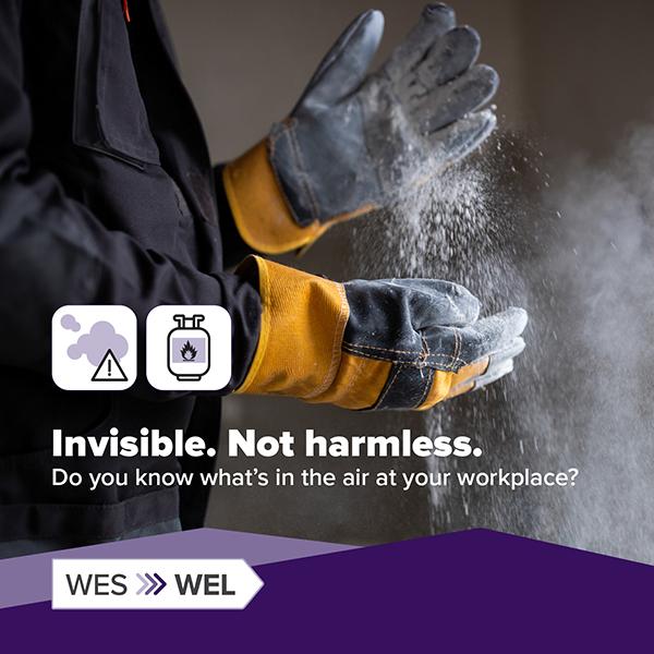 Tagline:   Invisible. Not Harmless. Do you know what's in the air at your workplace?