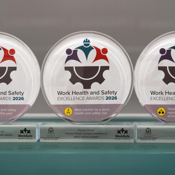 Trophies of Work Health and Safety Excellence Awards